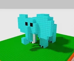 elephant 3D model