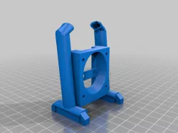 ENDER 2 / 3 / CR10 - MK10 - Hotend dual fan cooling duct (4010)