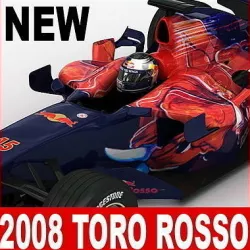 F1 2008 Scuderia Toro Rosso STR3 3D model