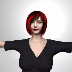 Female 3D model