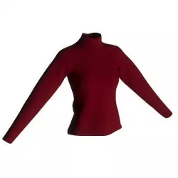 Female Turtleneck 3D model