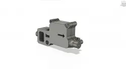 Frame for filament sensor + filament cleaner (Flying Bear Ghost 5)