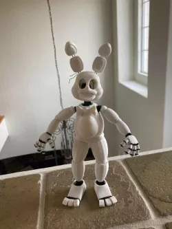 Fully Poseable Toy Bonnie / Shadow Bonnie / White Rabbit