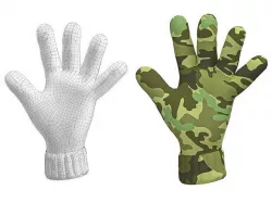 gloves 3D model