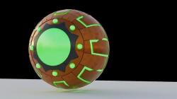 green goblin bomb 3D model