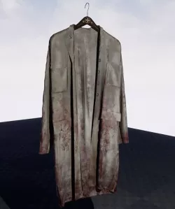 Hanging Cloth - PBR Low-poly 3D model