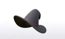 Hat003 Witch Hat 3D model