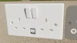 house electrical sockets collection 3D model