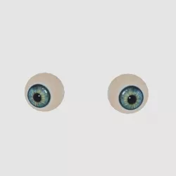 Human eyes Low-poly 3D model
