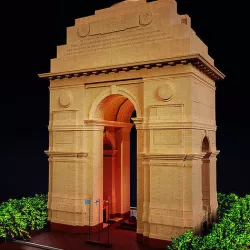 India Gate memorial PBR 3d model  Low-poly 3D model