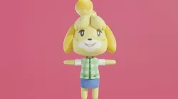 Isabelle - Animal Crossing  3D model