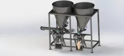 KRAFT BAG BIG BAG WEIGHING PACKAGING MACHINE  3D model