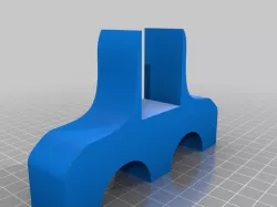 Laptop stand w/ cable routing