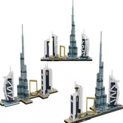 Lego Architecture Skyline - 21052 Dubai 3D model