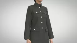 Mao Jacket 3D model