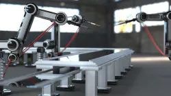 Mechanical arm Robotic Arm Controlled 3D Models  3D model