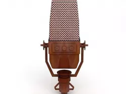 Microphone model 3D model