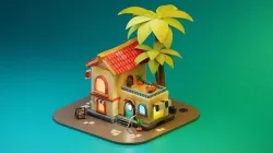 Middle eastern like Coffee shop cafe blender 3D 3D model