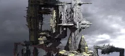 Military facility overlord Kit bash exterior 2  3D model