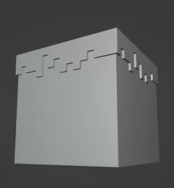 Minecraft Minimalistic Dirt Block