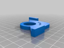 Mini Corner Radius Router Template - metric