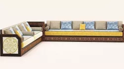 Moroccan sofa 3D model