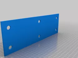 mud flap plate