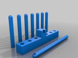 My Customized mini Zen-garden rake