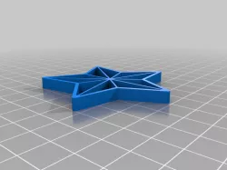 My Customized Origami Christmas Star No. 1