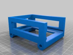 My Customized Raspberry Pi 4 1U rack-mount bracket M5