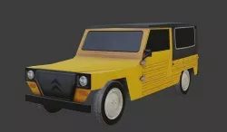 Namco Pony Low-poly 3D model