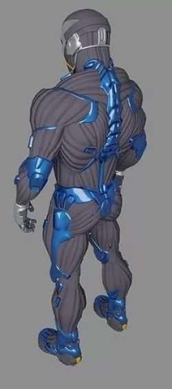 NANO SUIT - 2 from Crysis 3 Low-poly 3D model