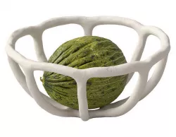 Nested bowl with melon Piel De Sapo 3D model
