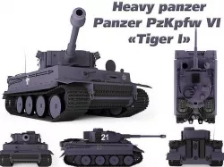 Panzer PzKpfw VI Tiger I 3D model