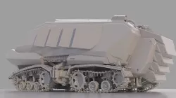 Planet Rover sci-fi 3D model