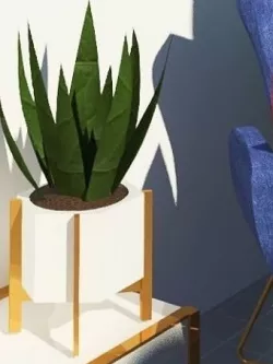 Plant revit family 3D  3D model