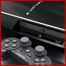 Playstation 3 PS3 and Dualshock 3 Controller 3D model