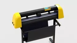 Plotter with Stand 3D model