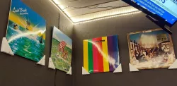Record wall mount