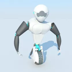 Robot MAX 2011 3D model