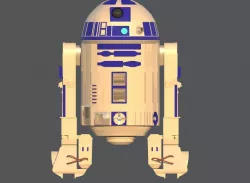 Robot r2d2  3D model