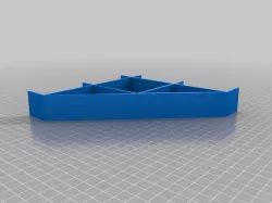 rubik's cube holder - 6 rubiks cubes - base fix