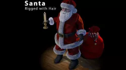Santa 3D model