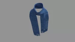 Scarf Low-poly 3D model