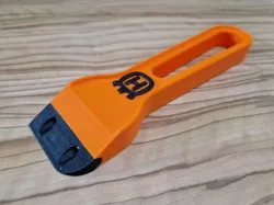 Scraper with removable blade - Husqvarna colors