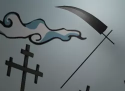 Scythe Shinigami Low-poly 3D model