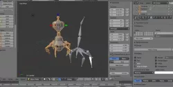 Sentry robot - Rawly Low-poly 3D model