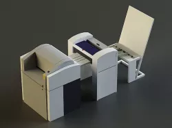 Small Offset Printer 3D model
