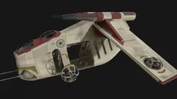 Star Wars - LAAT Low-poly 3D model