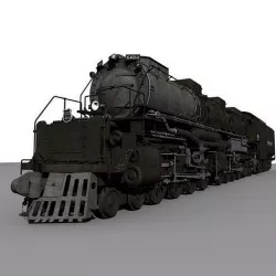 Steam Locomotive Big Boy 4014  3D model